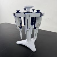 Rainin Pipet-Lite XLS Single Channel Pipettes w/Stand - Quantity 7 image 1